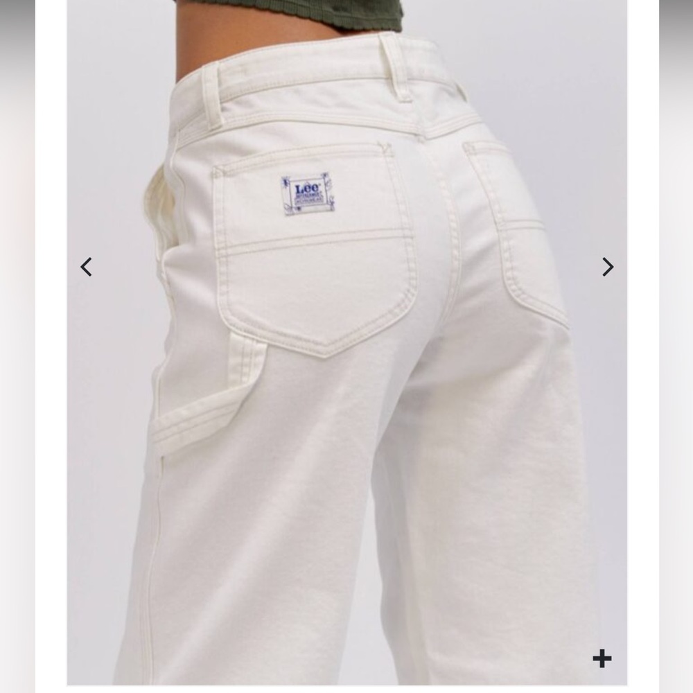 LEE X DAYDREAMER WORKWEAR PANT IN ECRU size 28. NWOT